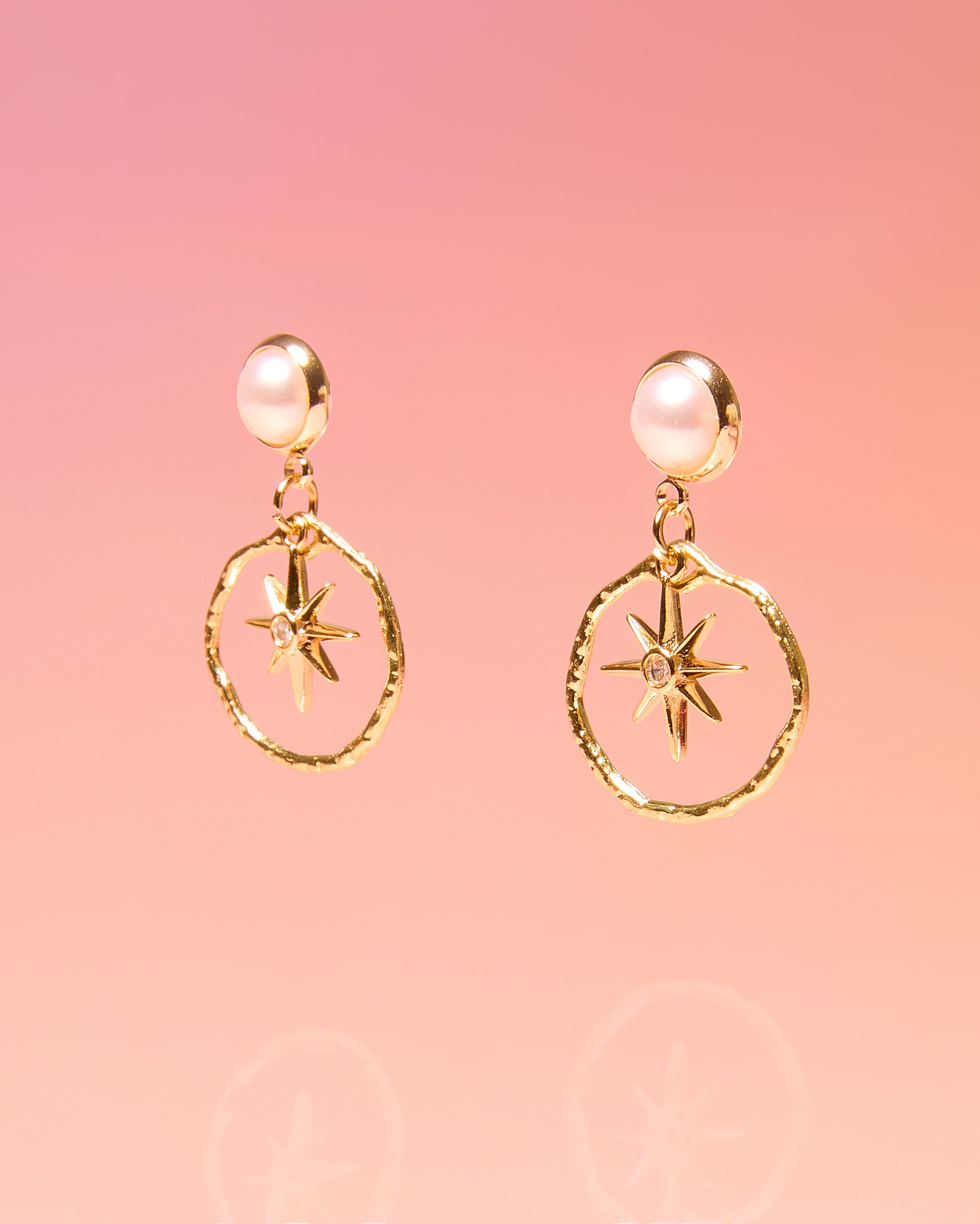 Star Glam Bohemian Small Hoops