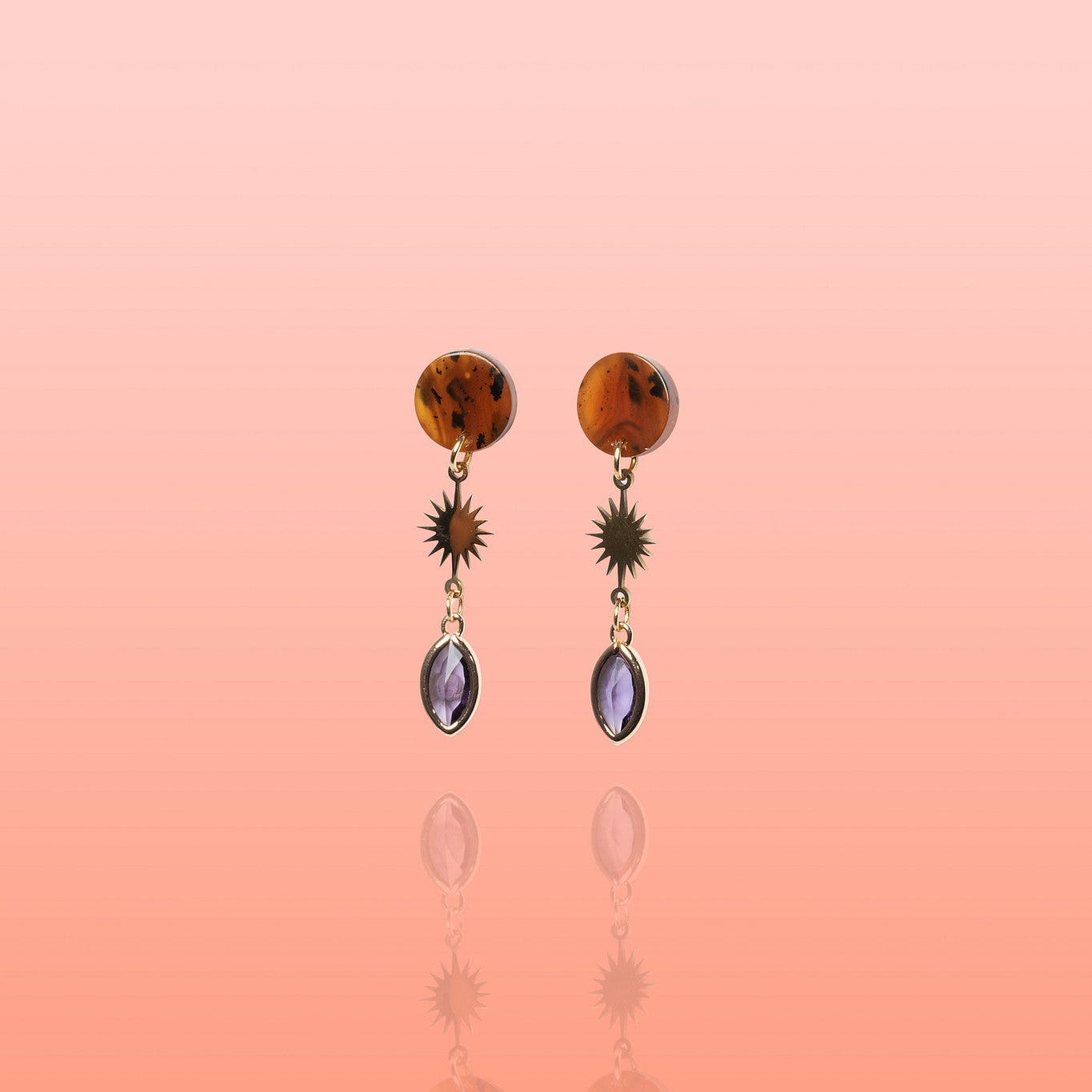 Monica Starburst Dangles